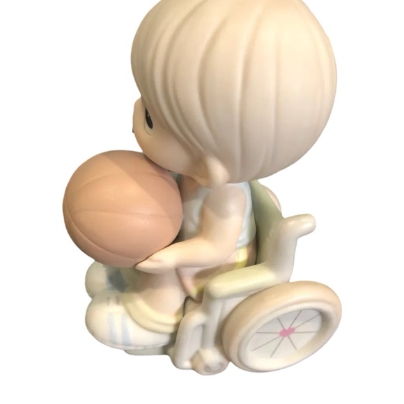 🎁3 for $20🎁 VTG 1997 Precious Moments 192368 Give Ability a Chance Wheelchair - Picture 3 of 5